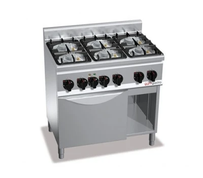 Плита газова GHB969P + EB3U (6-ти конфорочна) GGM