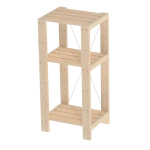 Sisteme de rafturi din lemn