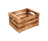 Ladă de lemn cu mânere 50x40x27 învechită