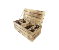 Стол из ящиков 	65×65×35 см