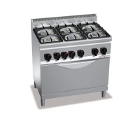 Плита газова GHB969P + GB6 (6-ти конфорочна) GGM