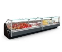 Vitrina frigorifică Modern-Exp QuadroStream W-1100 L-937 sticlă deschisă, volum suplimentar
