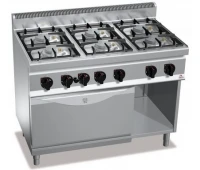 Плита газовая G7F6PW+FE1 Bertos