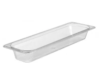 Гастроємності Cambro GN 2/4 (162х530 мм) з полікарбонату h = 65 мм колір Прозорий