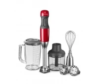 Mixer submersibil Kitchenaid (manual, roșu)