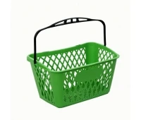 Coș de cumpărături cu mâner, 22 litri, Italia, Mini Tyko culoare verde deschis