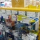 S DP Гачок одинарний з тримачем для цінника для європерфорація