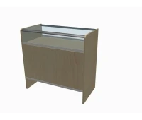 Tejghea-vitrina vitrata cu profil din aluminiu (seria Сomb