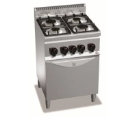 Плита газовая с духовкой Bertos G6F4+FG1 Плита газовая с духовкой Bertos G6F4+FG1