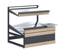 Raft pentru legume tip 4 1275х1330х1100 mm secțiune mijlocie cu 1 raft