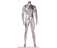 GE-7 Manechin masculin argint fără cap