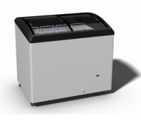 Comodă congelator cu sticlă curbată JUKA M400SH
