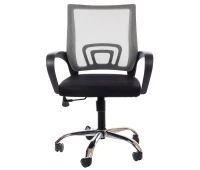 Scaun de birou Web Cromata Plasa Negru-Gri