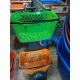 Coș de cumpărături cu mâner, 33 litri, Italia, culoare Tyko Roșu
