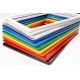 Suport cadru cu bază verde din plastic 500-1000 mm format cadru format A4 Verde