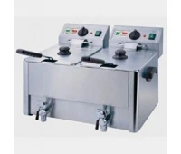 Friteuza cu macara Inoxtech HDF-8 + 8