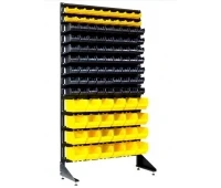 Rafturi metalice comerciale 1800 mm + 105 recipiente din plastic