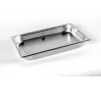 Гастроємність Brillis перфорована н/с без ручок 1/1x65mm, Ø 6 mm