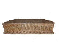 Лоток плетеный из лозы для печенья В12х60х40 см Лоток плетеный из лозы для печенья В12х60х40 см