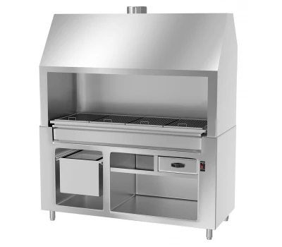 Гриль угольный HKE1800E#KGE1600 GGM (напольный)