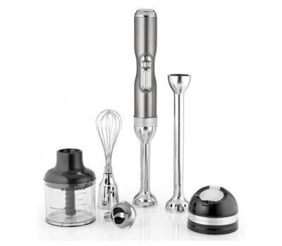 Міксер погружной Artisan KitchenAid (ручний, срібний медальйон)
