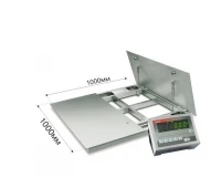 Cântare pentru o groapă cu platformă rabatabilă Корал 4BDU600-1010VP-B