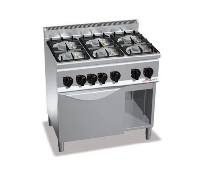 Плита газова GHB969P + GB4 (6-ти конфорочна) GGM