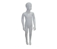 Kid-11wg Mannequin pentru copii alb lucios 112cm