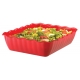 Bol cu salată Cambro 26,5х33,5х8 cm 4, 6 l culoare Roșu