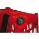 Coș de cumpărături pe roți cu mâner extragător, 45 L, Italia, culoare Speesy Roșu