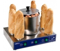 Апарат приготування хот-догів (штирьовий принцип)