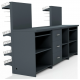 Кассовый прилавок Modern Expo Тип 5 2390х610х1440 мм