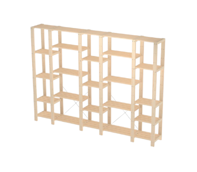 Стеллаж деревянный №39