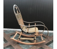 Плетеное Кресло-качалка из лозы ротанг