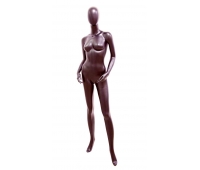 JNV-01 манекен женский БЕЗЛИКИЙ черный матовый