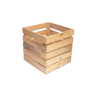Coș din lemn 40x40x40 pentru flori