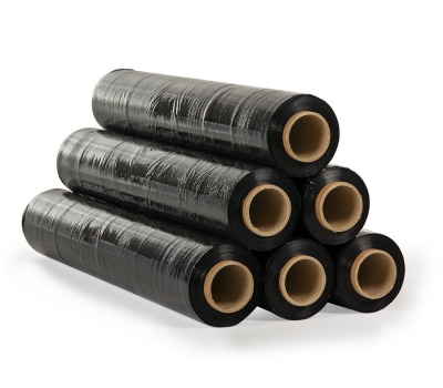 Film stretch negru 2,0 kg x 50 cm, 20 microni