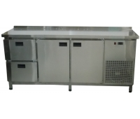 Стол холодильный СХ2Ш2ДБ-Н-Т (1860/700/850)