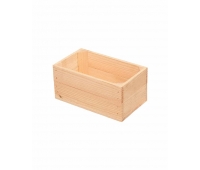 Coș din lemn 30x17x14 cm pentru flori