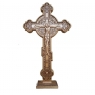 Хрест різьблений (з колом) RUM на підставці 320x160
