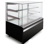 Vitrină frigorifică frigorifică GASTROLINE CUBE 910 3 rafturi (sticlă cub)