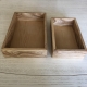 ЕКО набір дерев'яних коробок 1-60х300х200 / 2-60х250х150