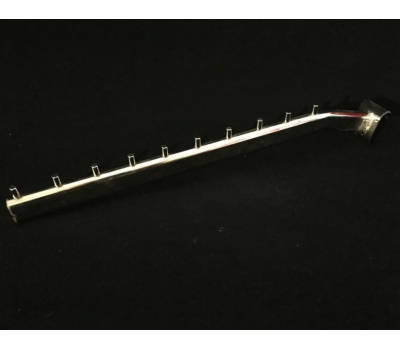 Флейта на перемичку хром 45 см