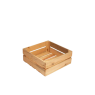 Coș din lemn 40x40x16 pentru flori