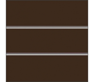 Экономпанель 2400мм*1000мм цвет темный шоколад