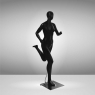 Манекен спортивний жіночий чорний бігун JRF-RUNWOВ84-1