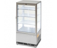 Холодильный шкаф Stalgast 78л серебристый 852175