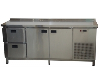 Стол холодильный СХ2Ш2ДБ-Н-Т (1860/600/850)